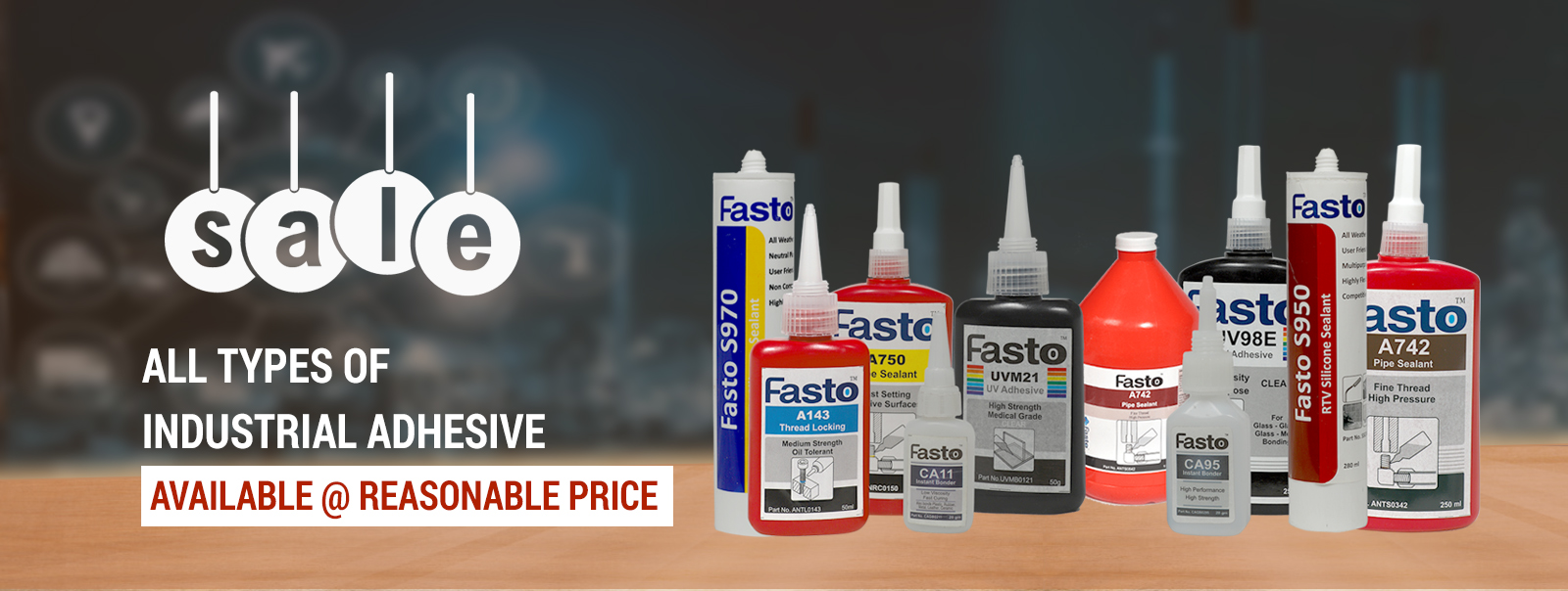Industrial Adhesive Manufacturer, Supplier In India Fasto Advance